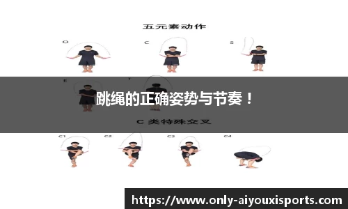 跳绳的正确姿势与节奏 !